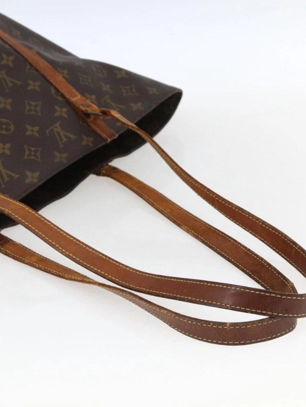 LOUIS VUITTON Monogram Sac Shopping Tote Bag M51108 LV Auth 171034 - Picture 7 of 15